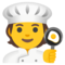 Cook emoji on Google